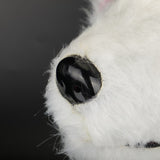 Animal Masks Animal Themed Costumes Horrible Rabbit Mask Felt Plastic Cosplay Prop Halloween Accessories Men Women Face Mask - BFJ Cosmart