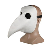 Steampunk Plague Doctor Mask Latex Bird Beak Doctor Mask Long Nose Masks Cosplay Costume Funny Face Wear Halloween Party New - BFJ Cosmart
