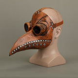 Steampunk Plague Doctor Mask Latex Bird Beak Doctor Mask Long Nose Masks Cosplay Costume Funny Face Wear Halloween Party New - BFJ Cosmart