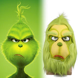 New Sale Grinch Mask Men Women Green Latex Party Cosplay Mask With Further Helmet Headgear Halloween Christmas Accessory - BFJ Cosmart