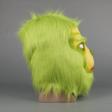 New Sale Grinch Mask Men Women Green Latex Party Cosplay Mask With Further Helmet Headgear Halloween Christmas Accessory - BFJ Cosmart