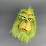 New Sale Grinch Mask Men Women Green Latex Party Cosplay Mask With Further Helmet Headgear Halloween Christmas Accessory - BFJ Cosmart