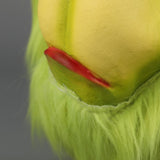 New Sale Grinch Mask Men Women Green Latex Party Cosplay Mask With Further Helmet Headgear Halloween Christmas Accessory - BFJ Cosmart