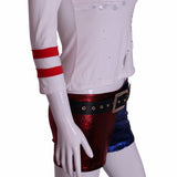2016 Movie Cosplay Suicide Squad Harley Quinn Costume T Shirt Daddy's Lil Monster T-Shirt Joker Cosplay Costumes Full Set - BFJ Cosmart