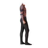 Marvel Aquaman Cosplay Halloween Costume Zentai 3D Print Arthur Curry Orin Superhero Bodysuit Suit Jumpsuits Cloak - BFJ Cosmart