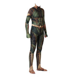 Marvel Aquaman Cosplay Halloween Costume Zentai 3D Print Arthur Curry Orin Superhero Bodysuit Suit Jumpsuits Cloak - BFJ Cosmart