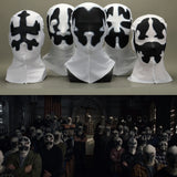 American TV Watchmen Cosplay Rorschach Walter Kovacs Masks Headgear Printing Full Face Mask Halloween Cosplay Accessories Props - BFJ Cosmart