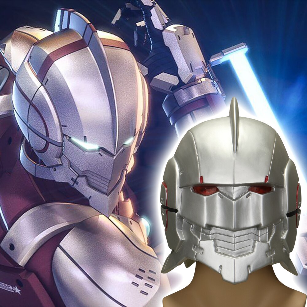 Anime Ultraman Shinjiro Hayata Helmet Cosplay Helmets Mask Adult Unise –  BFJ Cosmart