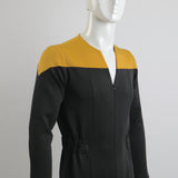 Star trek Deep Space Nine Trek Commander Sisko Duty Uniform Jumpsuit Yellow Cosplay Costumes Halloween Party Prop - BFJ Cosmart