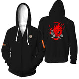 Cosplay Costume Cyberpunks Hoodie 2077 Samurai Coat Sweatshirt Top Unisex Adult Jacket Halloween Party Prop - BFJ Cosmart