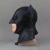 Batman Full Head Latex Mask Black Halloween Masquerade Fancy Dress Up Party Cosplay Prop