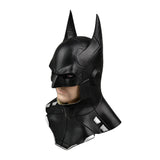 Black Batman Full Head Mask Breathable Latex Mask Halloween Masquerade Fancy Party Cosplay Prop