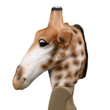 Giraffe Latex Mask Animal Deer Halloween Masquerade Fancy Dress Party Mask Cosplay Prop