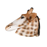 Giraffe Latex Mask Animal Deer Halloween Masquerade Fancy Dress Party Mask Cosplay Prop