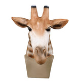 Giraffe Latex Mask Animal Deer Halloween Masquerade Fancy Dress Party Mask Cosplay Prop