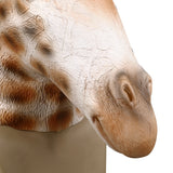 Giraffe Latex Mask Animal Deer Halloween Masquerade Fancy Dress Party Mask Cosplay Prop