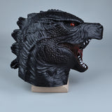 Godzilla Full Head Face Mask Halloween Masquerade Fancy Dress Up Party Cosplay Prop