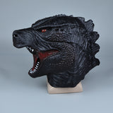 Godzilla Full Head Face Mask Halloween Masquerade Fancy Dress Up Party Cosplay Prop