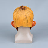 Horror Pumpkin Face Head Mask Halloween Masquerade Fancy Dress Up Party Cosplay Prop