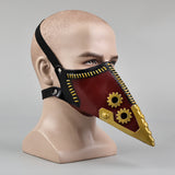 My Hero Academia Overhaul Mask Cosplay Crow Mouth Plague Doctor Halloween Masquerade Fancy Party Prop