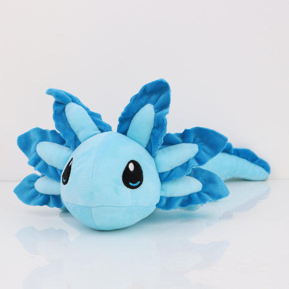 Minecraft Axolotls Rare Uncommon Plush Toy Soft Stuffed Doll Holiday Gifts - Cyan