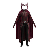 Scarlet Witch Cosplay Costume Set Halloween Carnival Dress Up Outfits