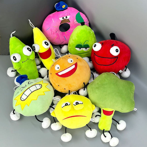 Shovelware Brain Fruit Plush Toy Soft Stuffed Doll Birthday Holiday Gifts