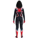 Spiderman Jumpsuit with Cap Cosplay Costume Superhero Halloween Carnival Dress Up Outfits