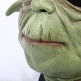 Star Wars Master Yoda Mask Full Head Mask Halloween Masquerade Party Cosplay Prop