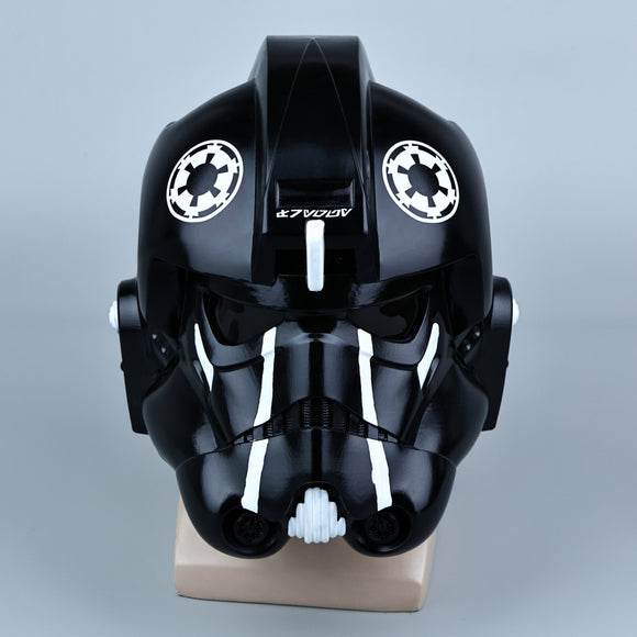 Star Wars: Squadrons Tie Pilot Mask Full Head Helmet Halloween Masquerade Party Cosplay Prop