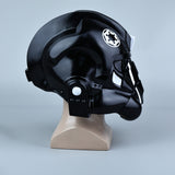 Star Wars: Squadrons Tie Pilot Mask Full Head Helmet Halloween Masquerade Party Cosplay Prop