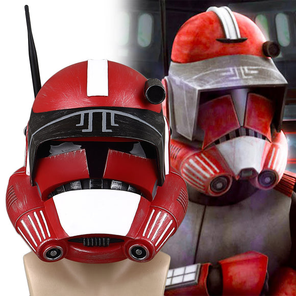 Star Wars: The Clone Trooper Commander Fox Mask Halloween Masquerade Party Helmet Cosplay Prop