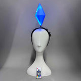 The Sims Headbands Glowing Diamond Headgear Cosplay Costume Prop Hair Accessories