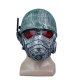 Veteran Ranger From Fallout 4 NCR Latex Mask Halloween Party Helmet Cosplay Prop