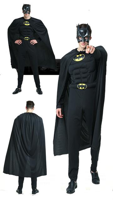 BFJFY Men's Halloween Superman Superhero Batman Cosplay Costume - BFJ Cosmart
