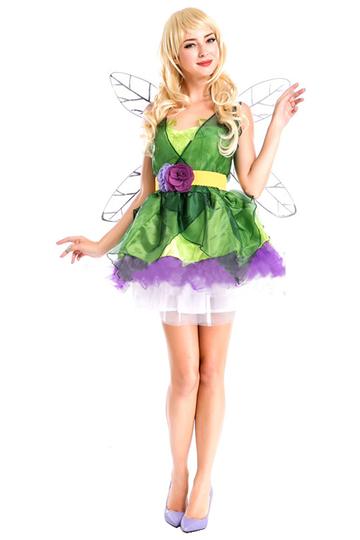 BFJFY Halloween Fairy Dress With Wings Fairy Cosplay Costume For Women - BFJ Cosmart