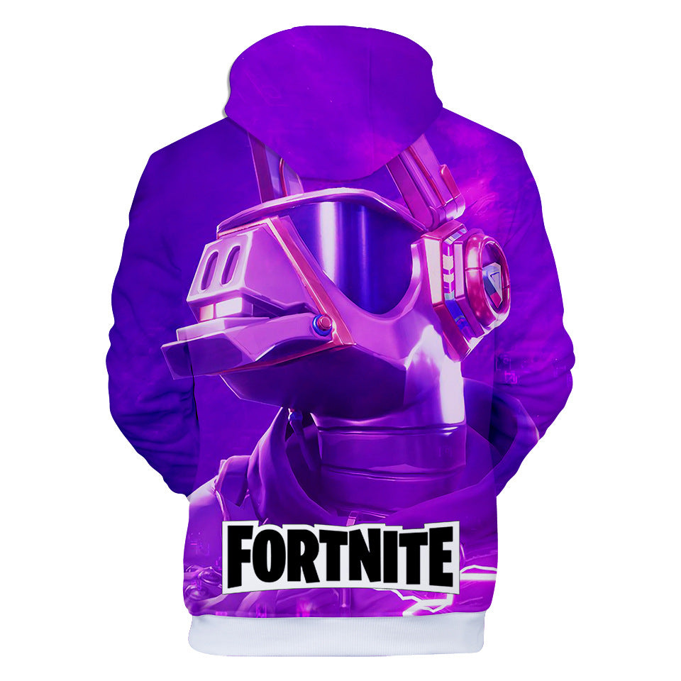 BFJbl Fortnite Costume Hooded Sweater 3D Printing Coat Leisure Sports ...