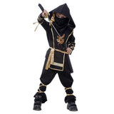 BFJFY Halloween Boy's Martial Arts Ninja Costume Ninja Cosplay Costume - BFJ Cosmart