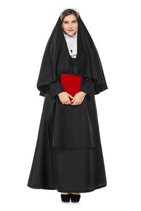 BFJFY Women Females Nun Costume Uniform Halloween Cosplay - BFJ Cosmart