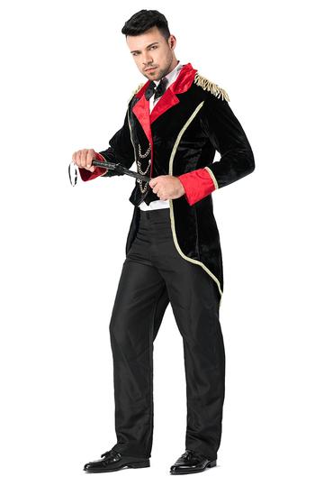 BFJFY Adults Mens Magician Suit Outfit Halloween Cosplay Costume - BFJ Cosmart