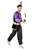 BFJFY Men's Arabian Costume Arab Prince Cosplay Turkish Costume For Halloween - BFJ Cosmart