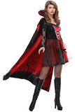 BFJFY Women's Vampire Costume Dress Dracula Outfit Halloween Dress Up - BFJ Cosmart