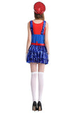 BFJFY Halloween Women‘s Super Mario Dress Outfit Cosplay Costume - BFJ Cosmart