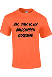 BFJFY Men's Halloween Costume Special Words Printed T-shirt - BFJ Cosmart