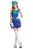 BFJFY Womens Super Mario Dress Up Party Halloween Cosplay Costume - BFJ Cosmart
