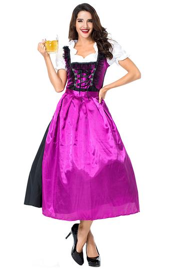 BFJFY Women Halloween Oktoberfest Costume Beer Festival Cosplay Costume - BFJ Cosmart