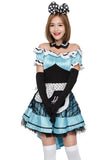 BFJFY Women's Alice In Wonderland Maid Dress Halloween Cosplay Costume - BFJ Cosmart