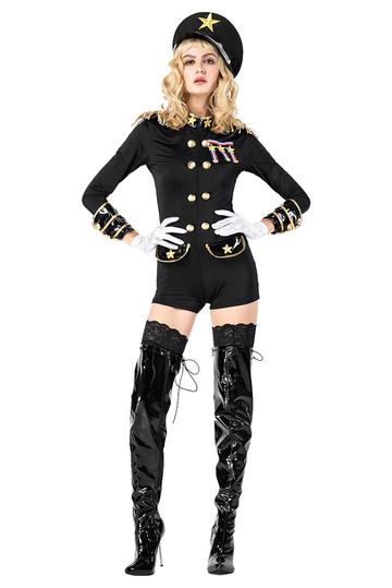 BFJFY Adult Women Police Officer Costume Halloween Cosplay - BFJ Cosmart