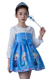 BFJFY Halloween Girl's Princess Dress Disney Frozen Princess Sophia Pattern Cosplay - BFJ Cosmart
