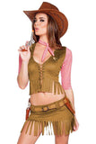 BFJFY Women's Halloween Cowgirl Cosplay Outfit Fancy Party Costume - BFJ Cosmart